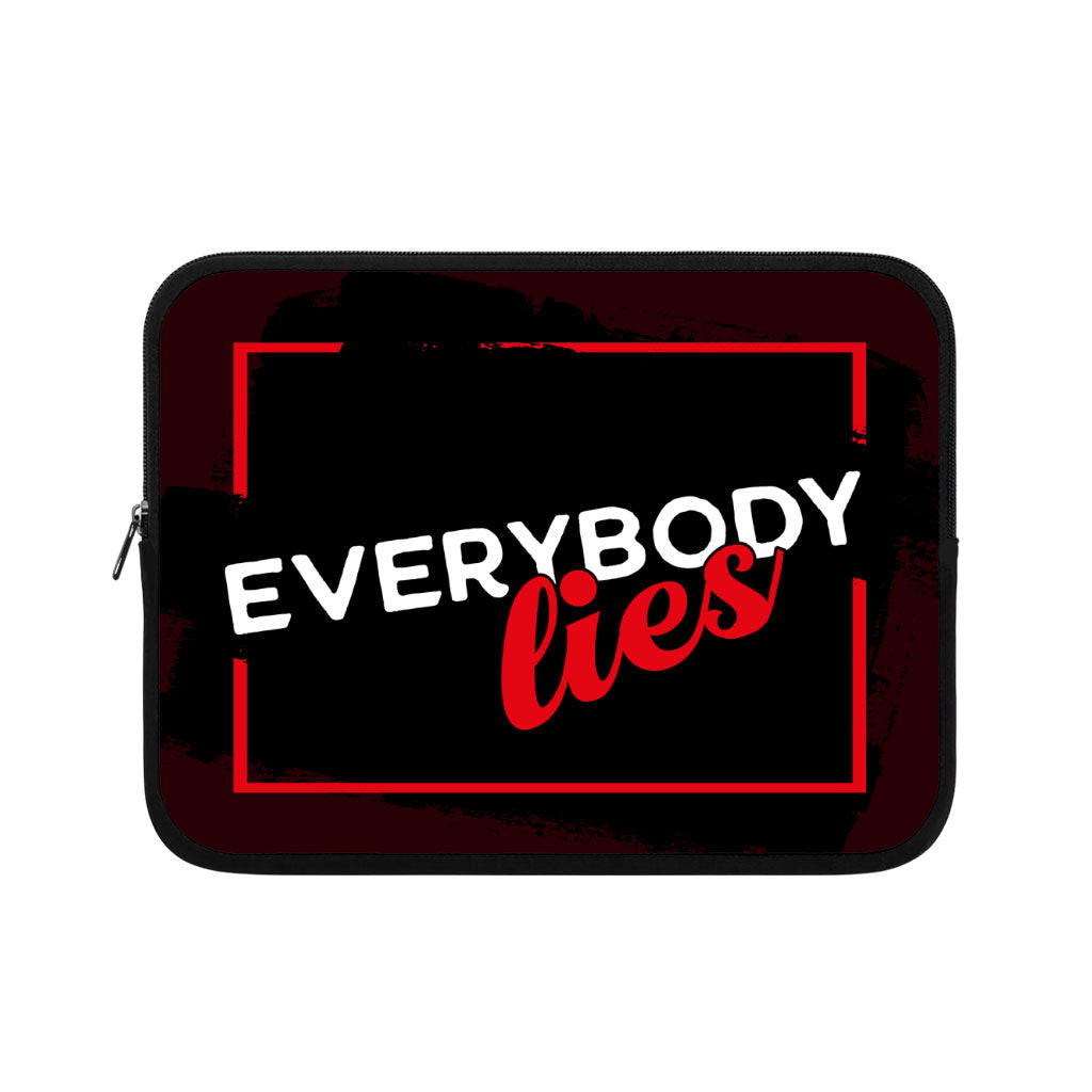 Everybody Lies iPad Sleeve - Printed Tablet Sleeve - Trendy Carrying Case