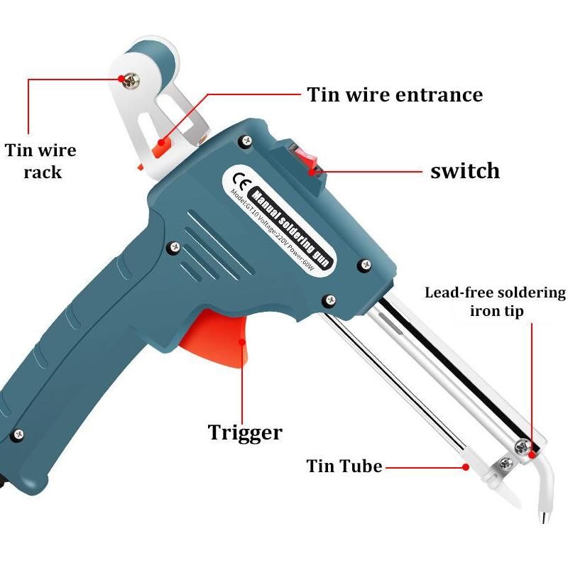 Efficient 60W Alloy Welding Gun