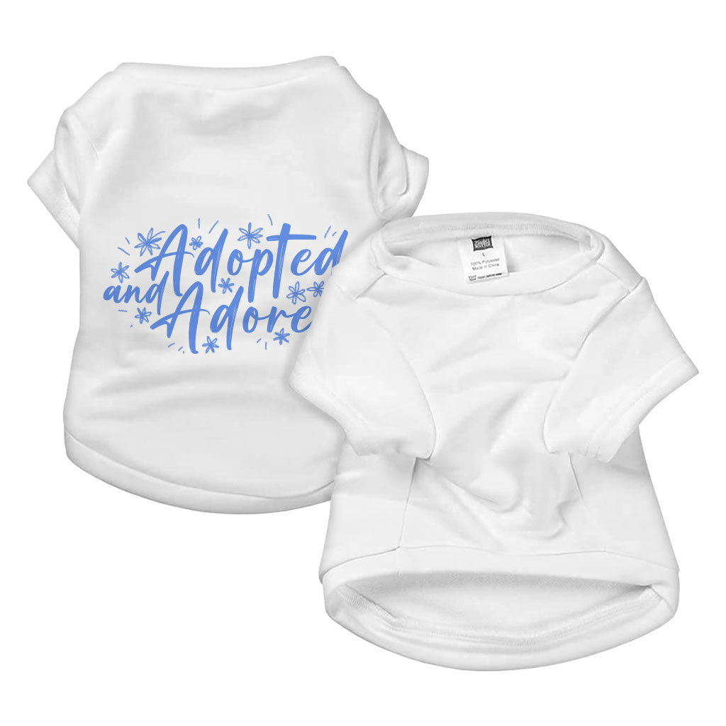 Adopted Dog T-Shirt - Cute Dog Shirt - Trendy Dog Clothing