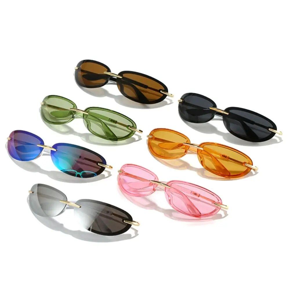 Y2K Fashion Rectangle Sunglasses