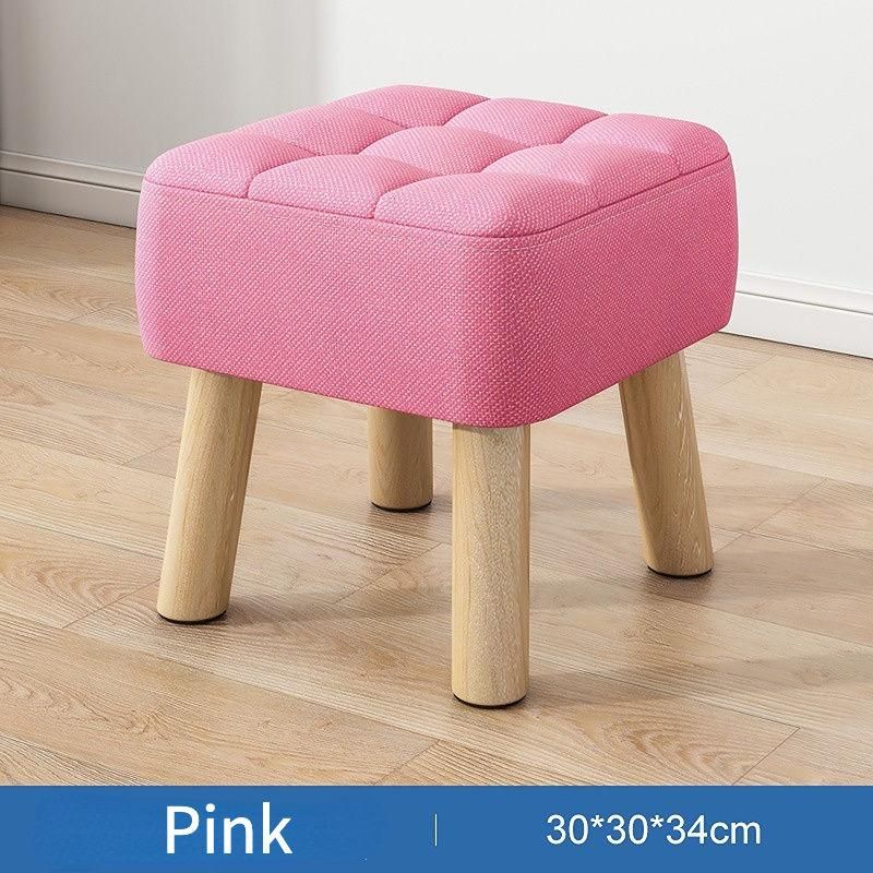 Modern Minimalist Round Ottoman Stool