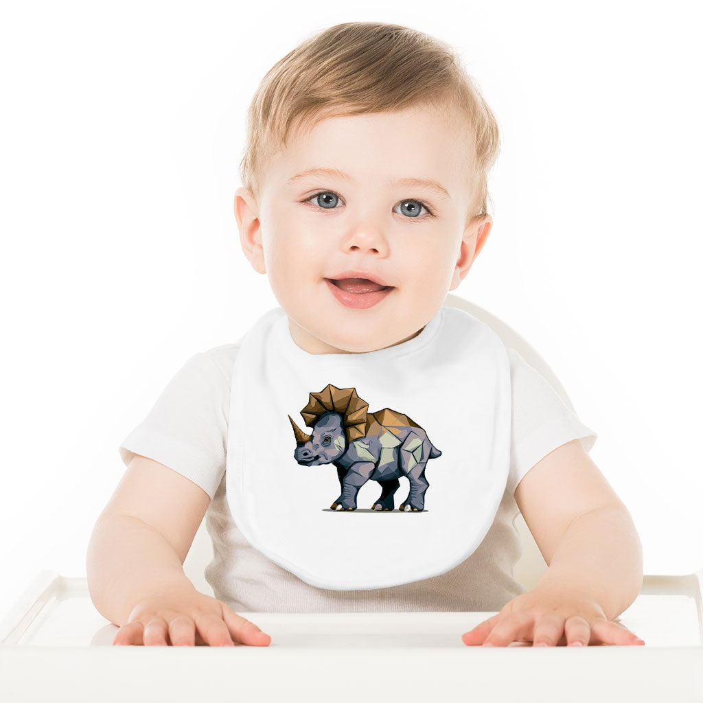 Cute Dinosaur Baby Bibs - Trendy Baby Feeding Bibs - Illustration Bibs for Eating