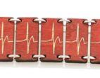 EKG Bracelet 7513A | Red Sunflower