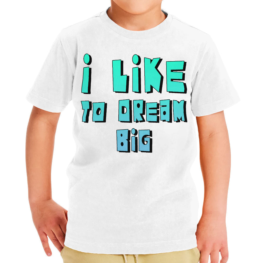 Dream Lover Toddler T-Shirt - Text Design Kids' T-Shirt - Printed Tee Shirt for Toddler