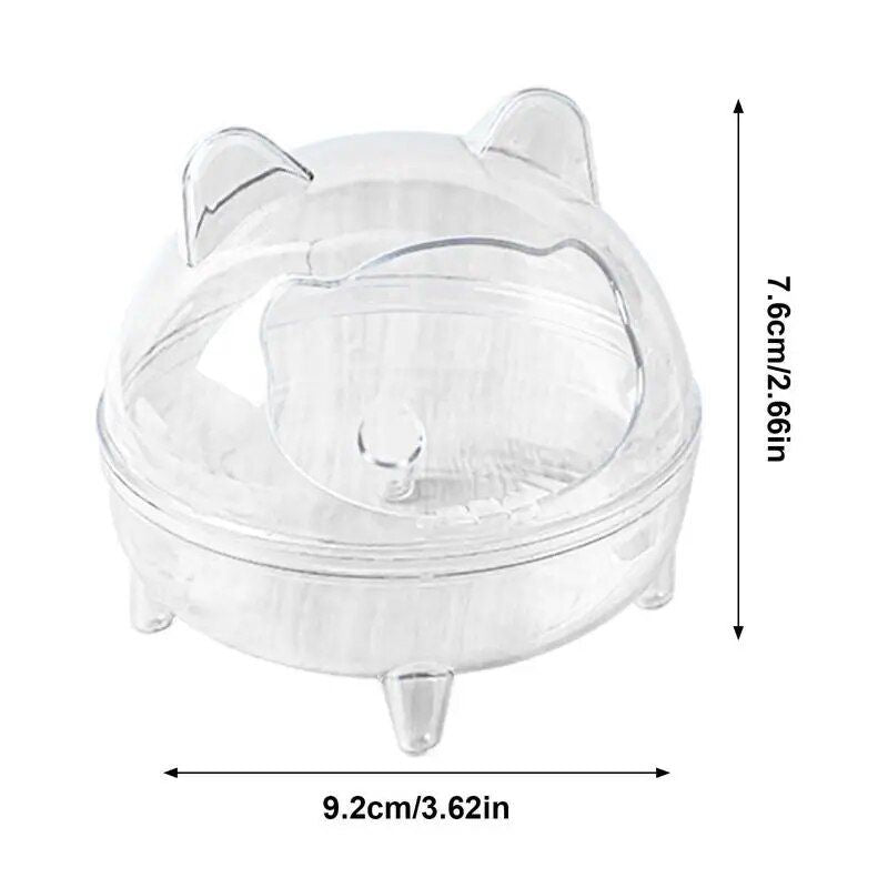 Deluxe Hamster Sand Bath Container