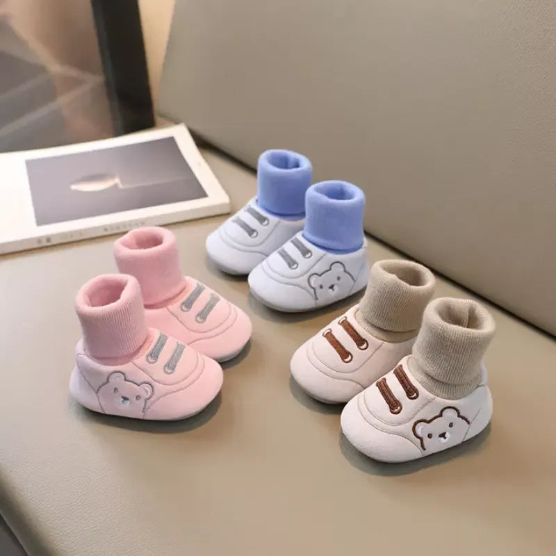 Baby Cute Bear Shoe Socks