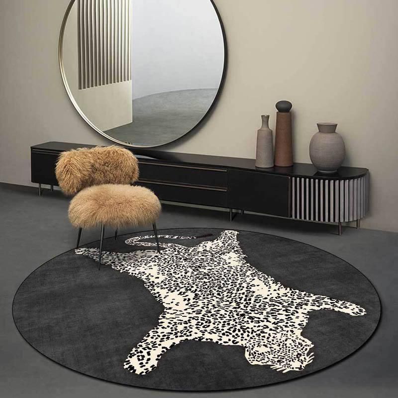 Leopard Print Modern Carpet