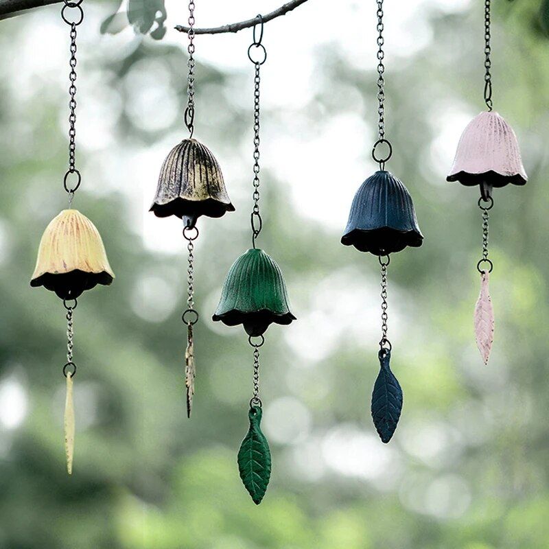 Elegant Japanese Iron Wind Chimes