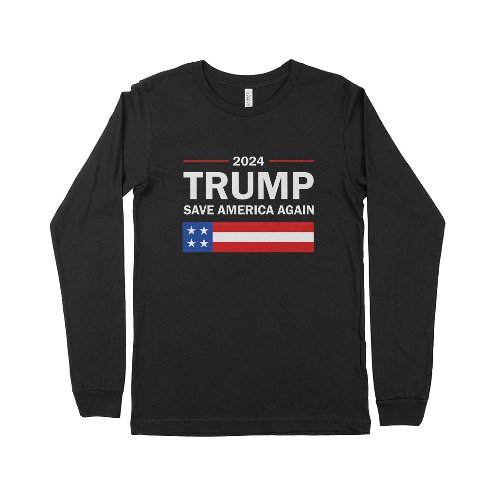 Long Sleeve Trump T-Shirt - Trump Long Sleeve T-Shirt