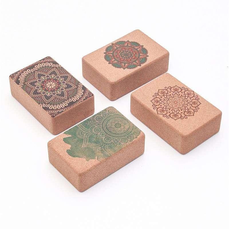 Upgrade Your Yoga Practice with 1Pc Cork Yoga Block