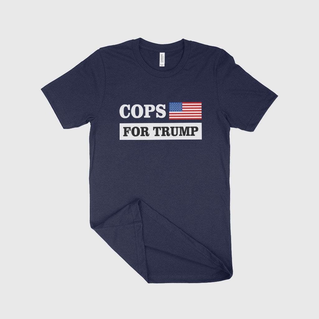 Cops for Trump T-Shirt for Sale - Trump T-Shirts