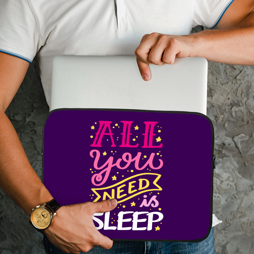 Cool Quotes MacBook Pro 14" Two-Sided Sleeve - Cute Laptop Sleeve - Graphic MacBook Sleeve