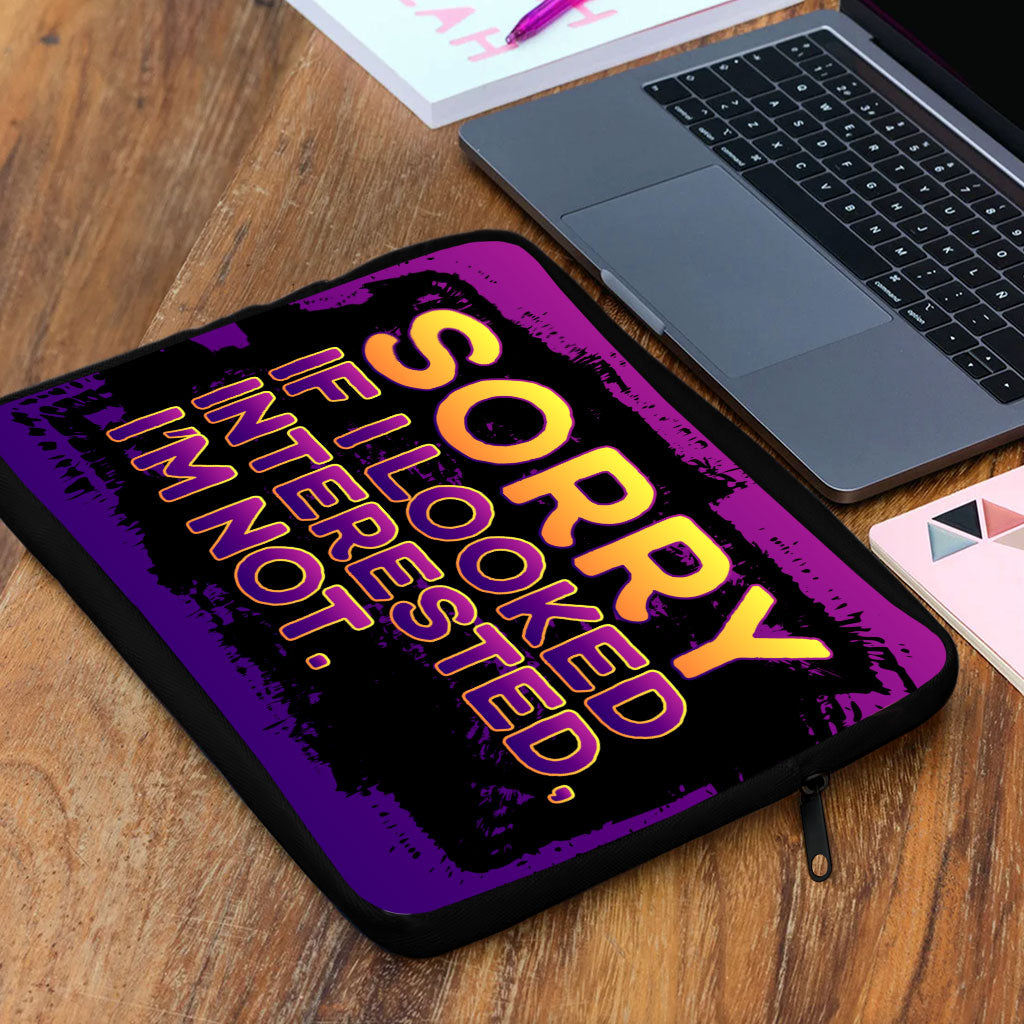 Sarcastic MacBook Air 14" Two-Sided Sleeve - Graphic Laptop Sleeve - Funny Design MacBook Sleeve