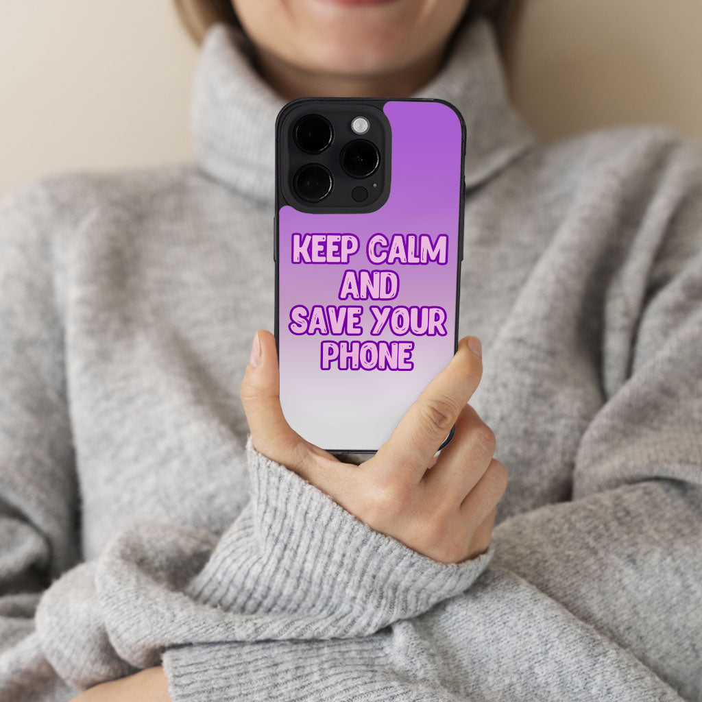 Keep Calm iPhone 14 Pro Case - Cool Phone Case for iPhone 14 Pro - Trendy iPhone 14 Pro Case