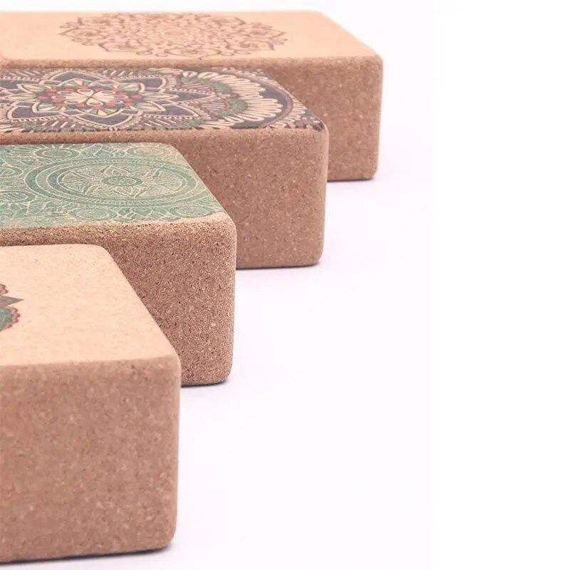 Upgrade Your Yoga Practice with 1Pc Cork Yoga Block