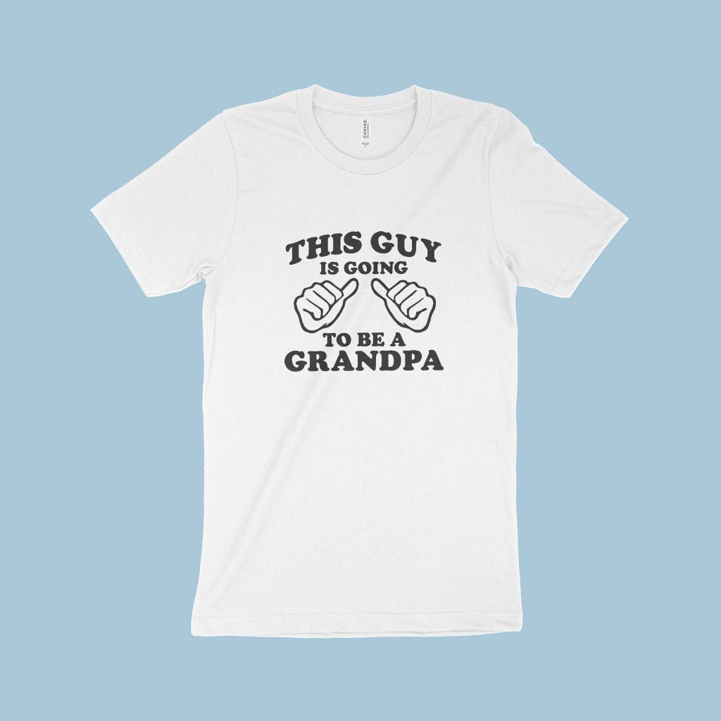 Going Be A Grandpa Men's Jersey T-Shirt Made in USA