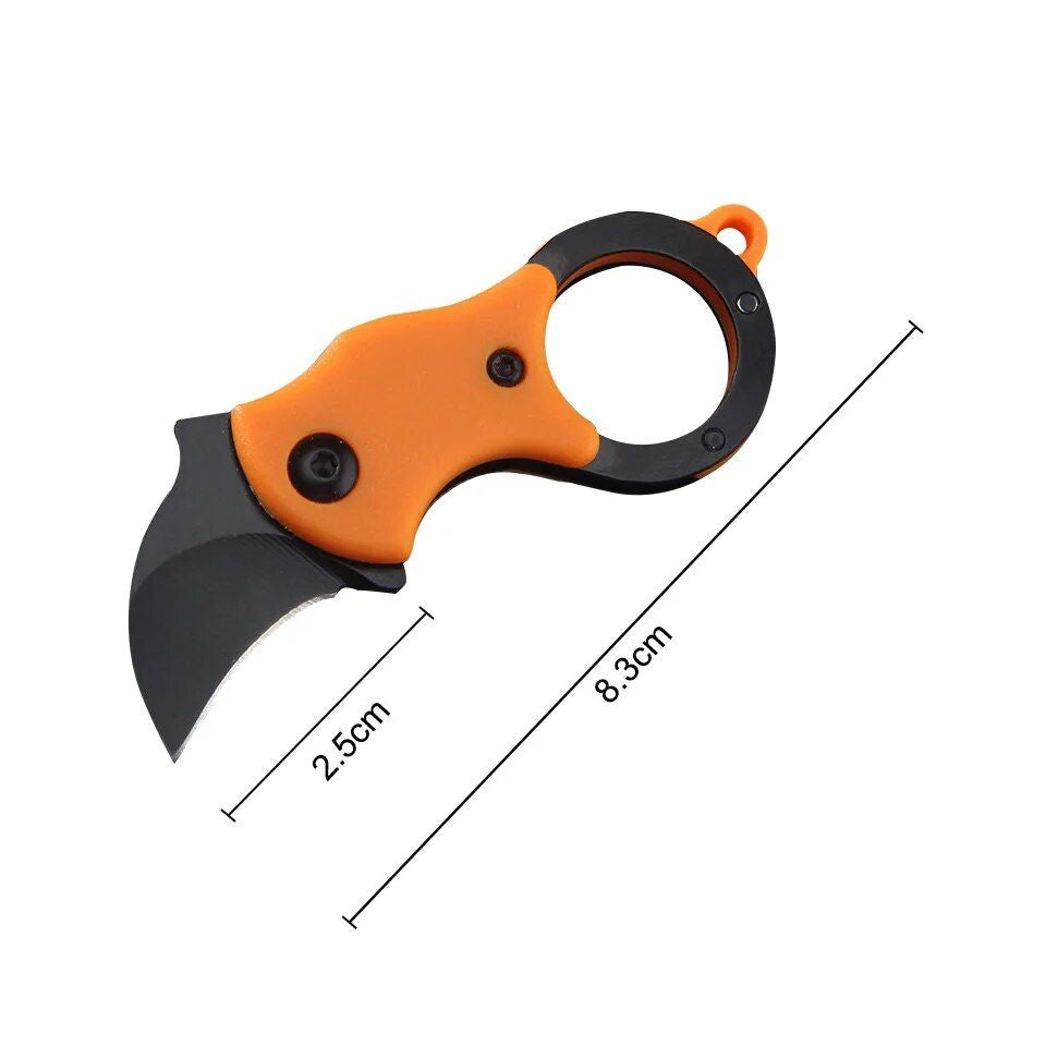 Compact Karambit Keychain Knife