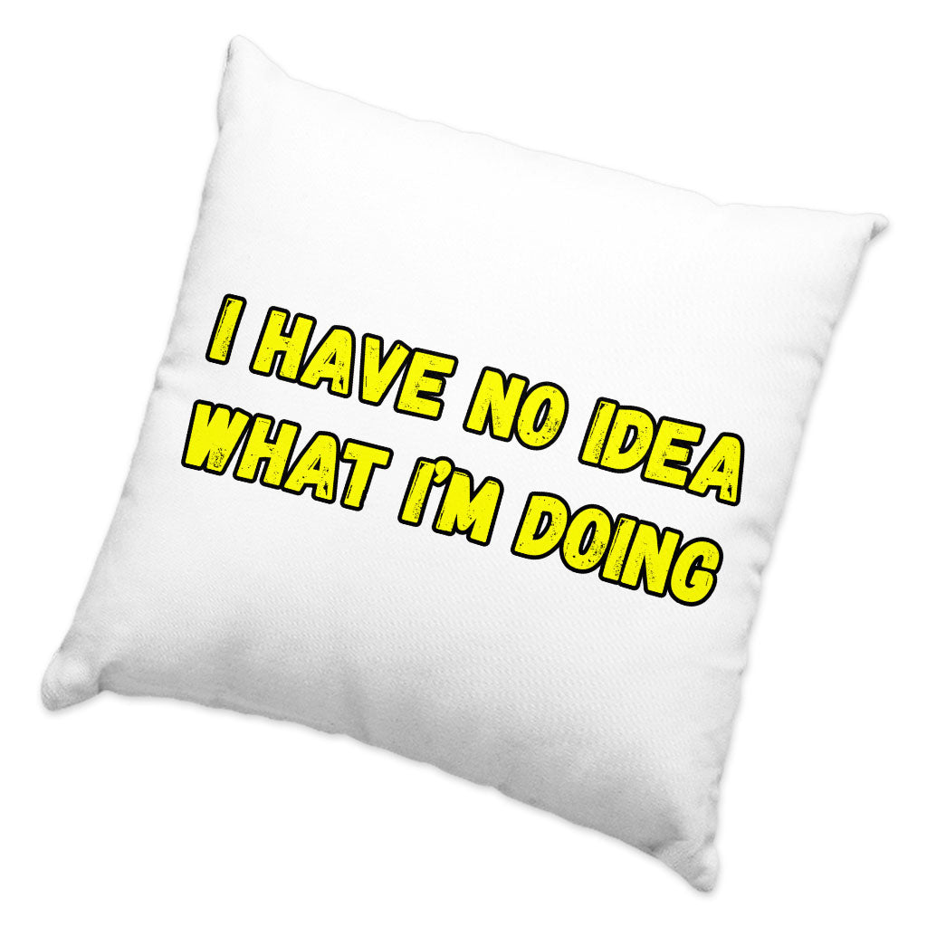 Funny Quote Square Pillow Cases - Trendy Pillow Covers - Graphic Pillowcases