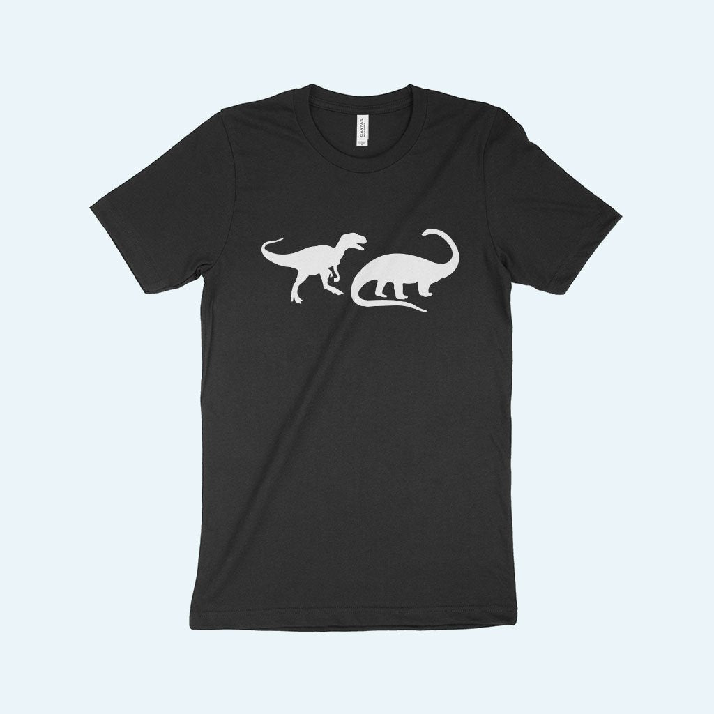 T-Shirt With Dinosaurs Made in USA