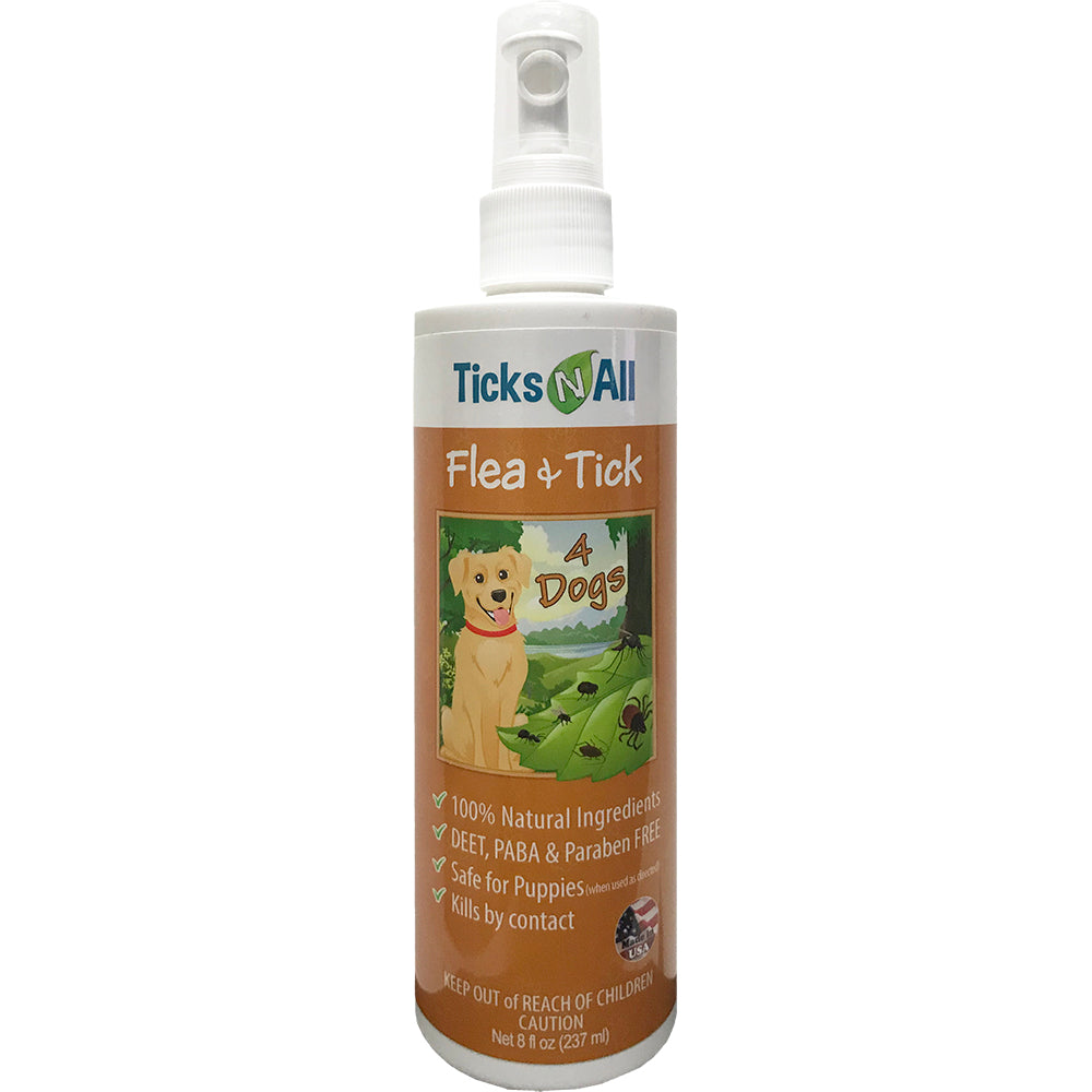 All Natural Flea & Tick 4 Dogs 8oz | Orchid Blackhaw