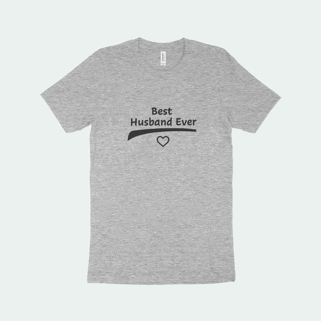 Best Husband Ever Men's Jersey T-Shirt Made in USA