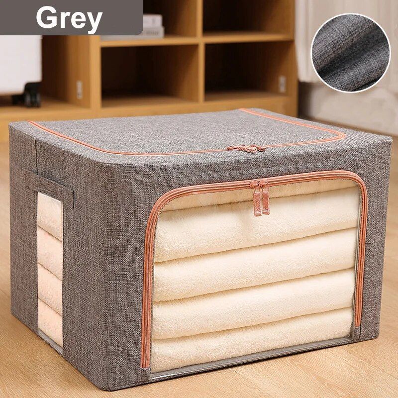 Large Capacity Foldable Clothes & Blanket Organizer