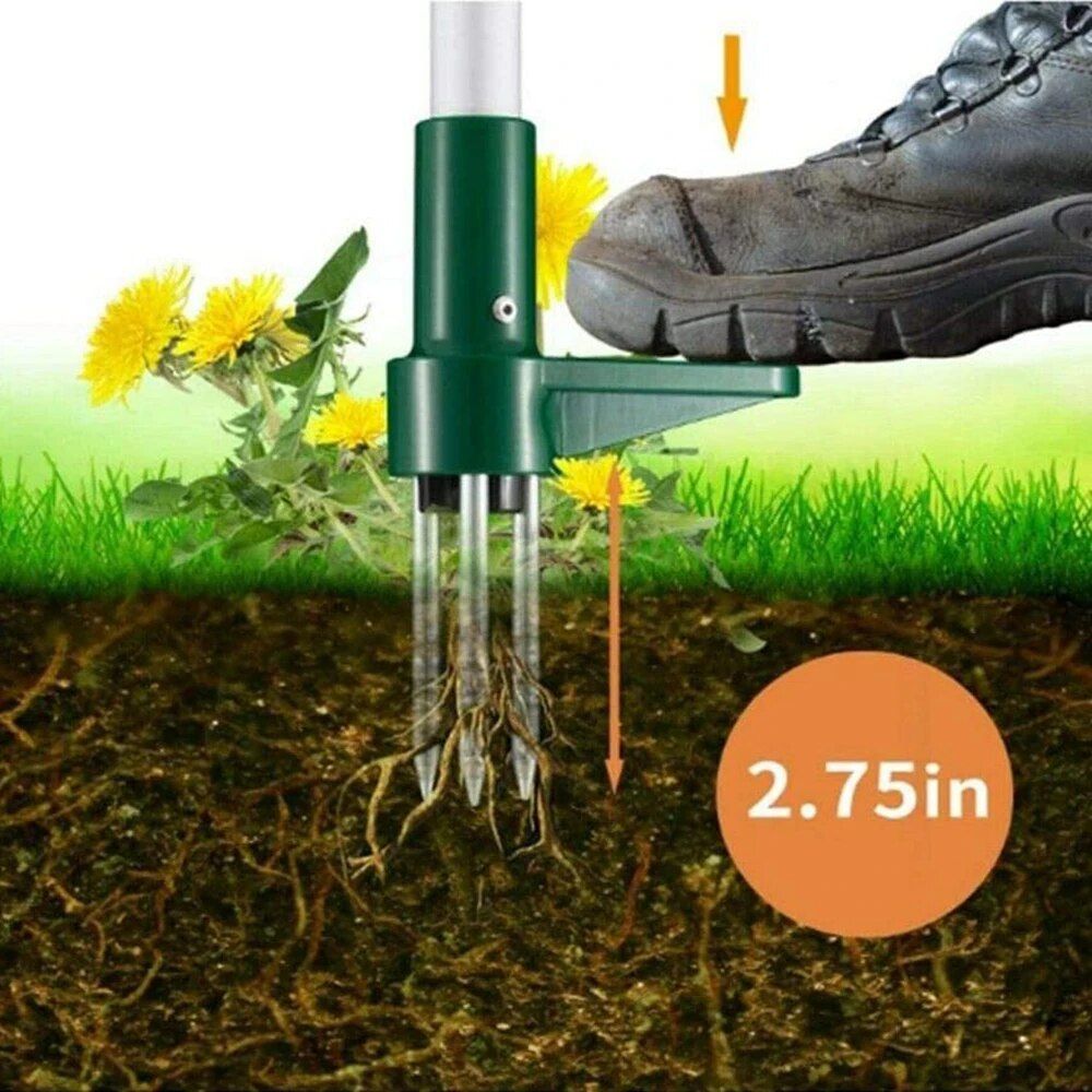 Efficient Long-Handle Weed Puller