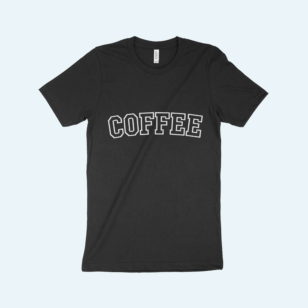 Coffee Unisex Jersey T-Shirt Made in USA