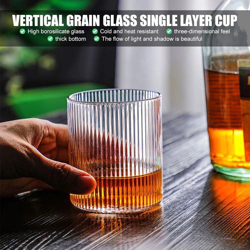 Versatile High Borosilicate Glass Cup - Heat-Resistant, Multi-Use Drinkware