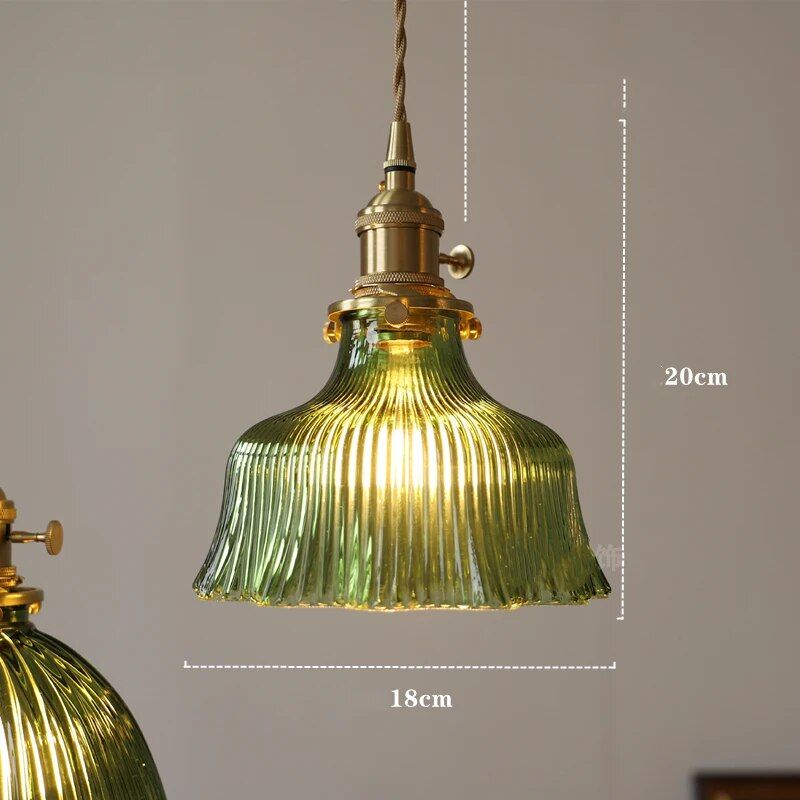 Modern Nordic Glass LED Pendant Light