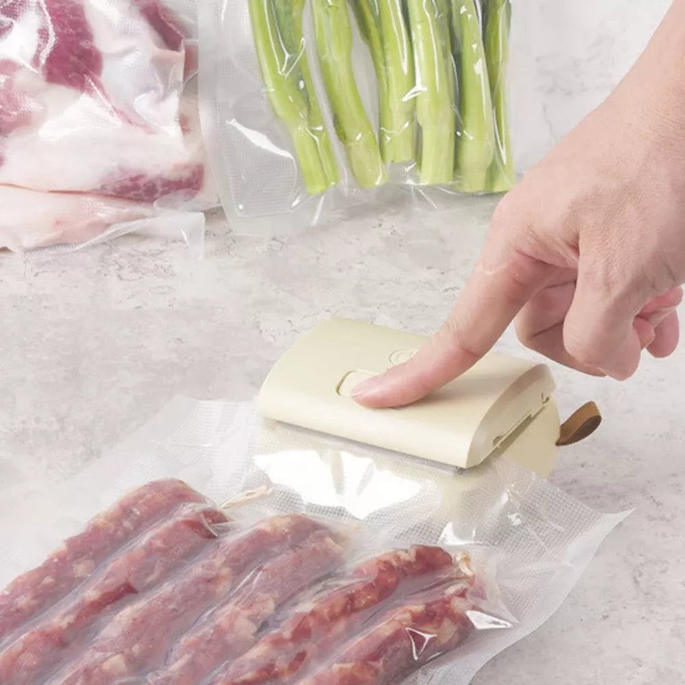 Compact 2-in-1 Vacuum Sealer & Cutter