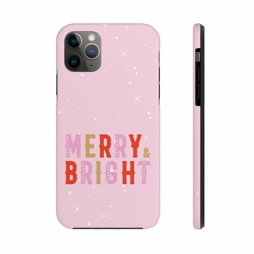 Merry & Bright Tough Case for iPhone with Wireless Charging