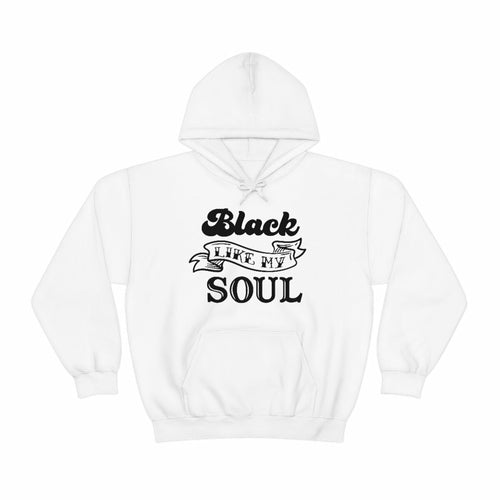 Black Like My Soul Unisex Heavy Blend Hooded Sweatshirt