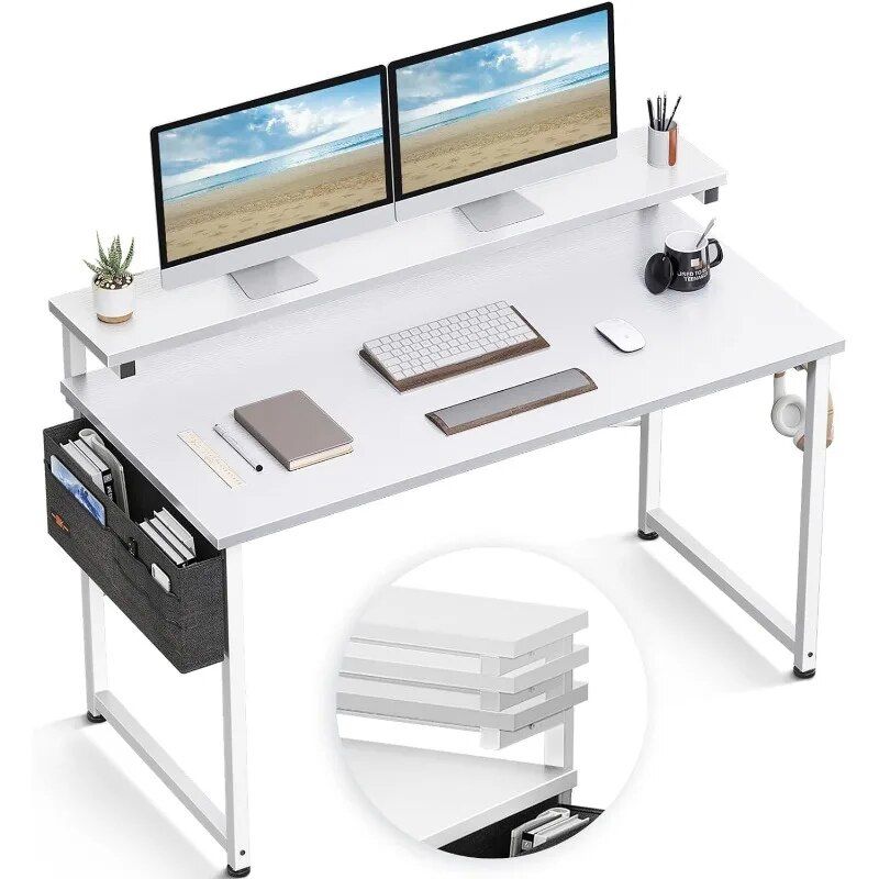 Adjustable Monitor Shelf Home Office Desk