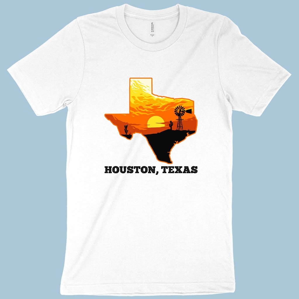 Houston Texas T-Shirt - Cool Houston T-Shirts