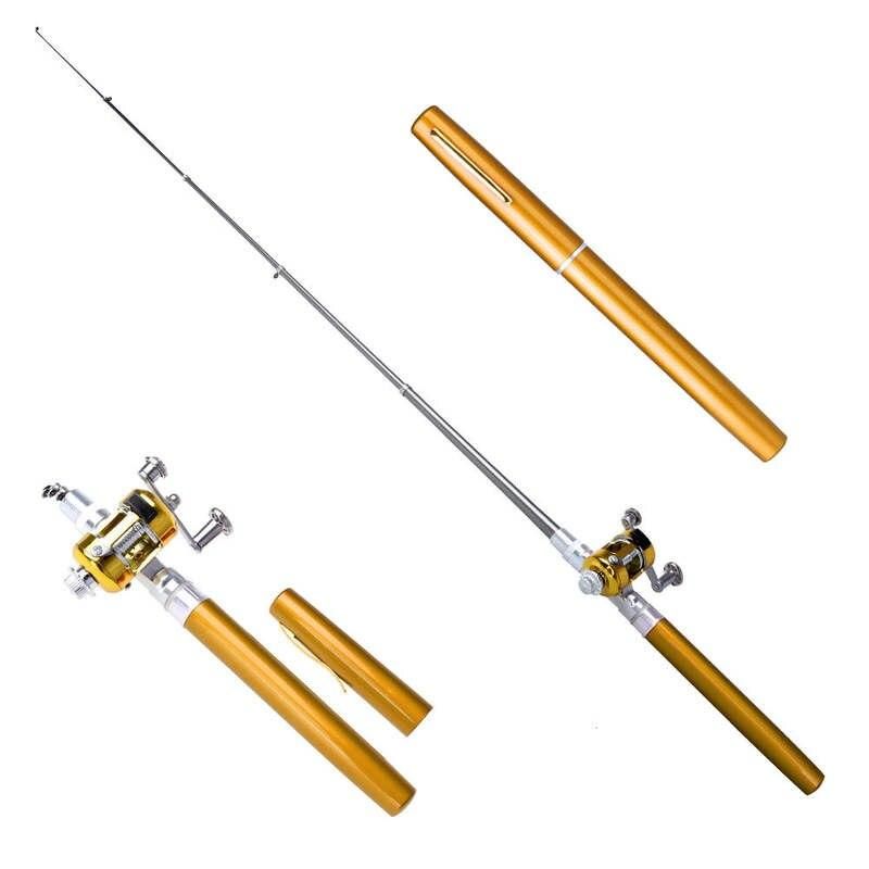 Compact Pocket Fishing Rod & Reel Combo