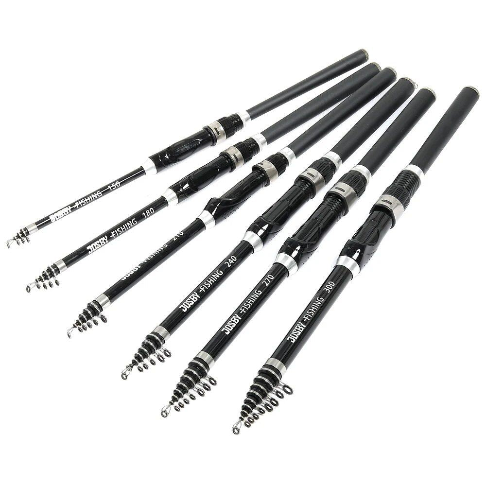 Ultralight Telescopic Spinning Fishing Rod