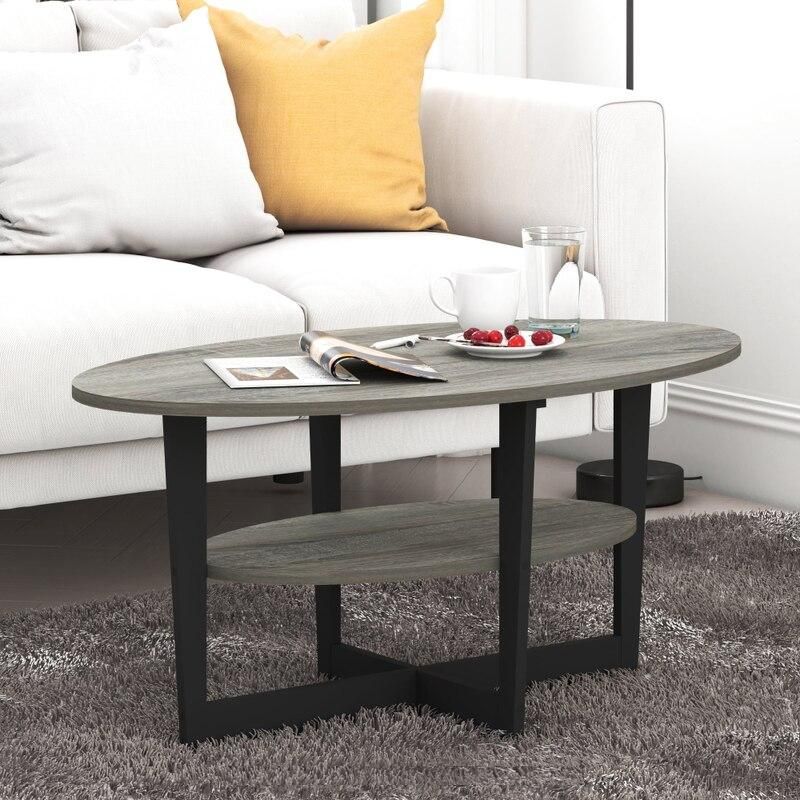 Modern Oval Coffee Table