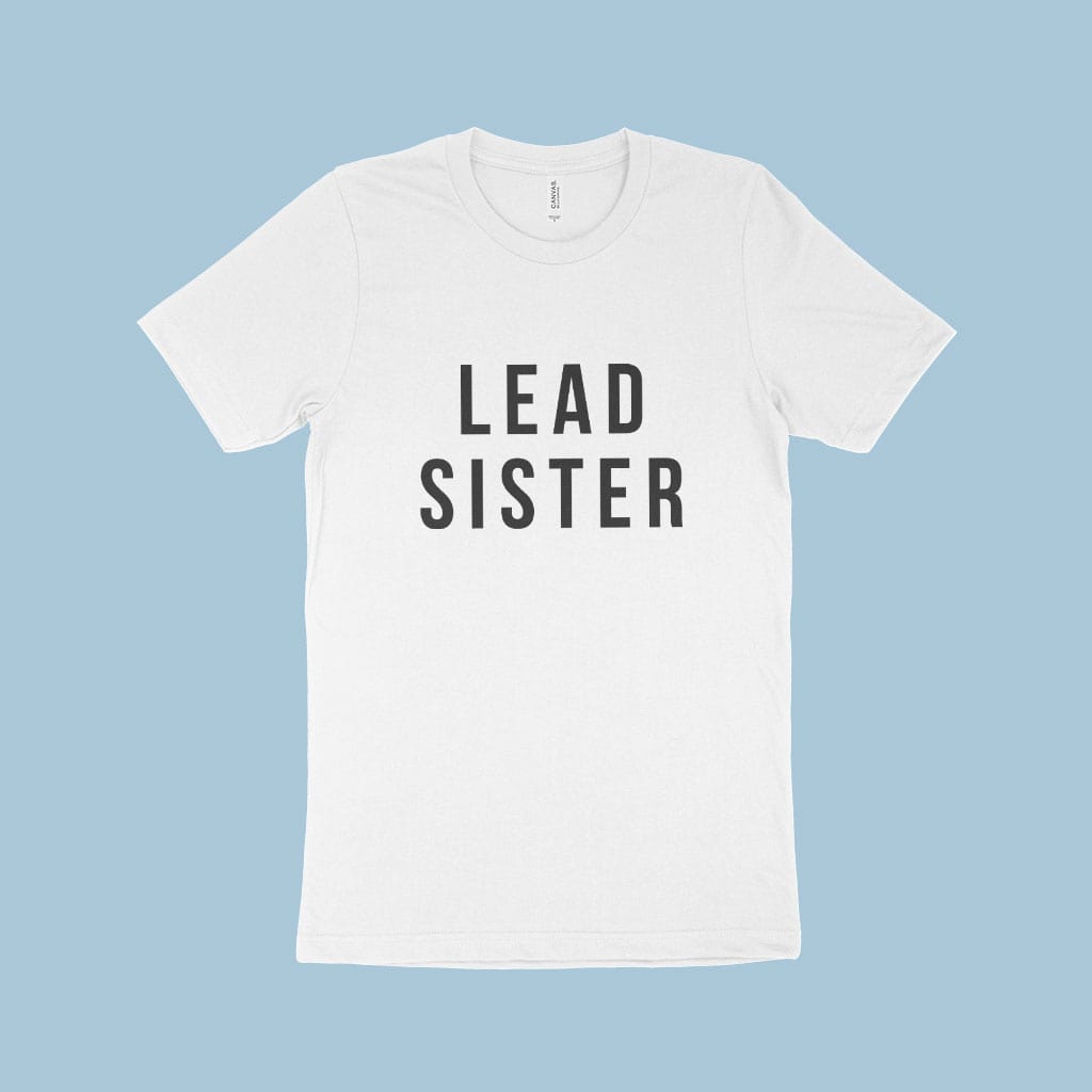 Lead Sister Women’s Jersey T-Shirt Made in USA