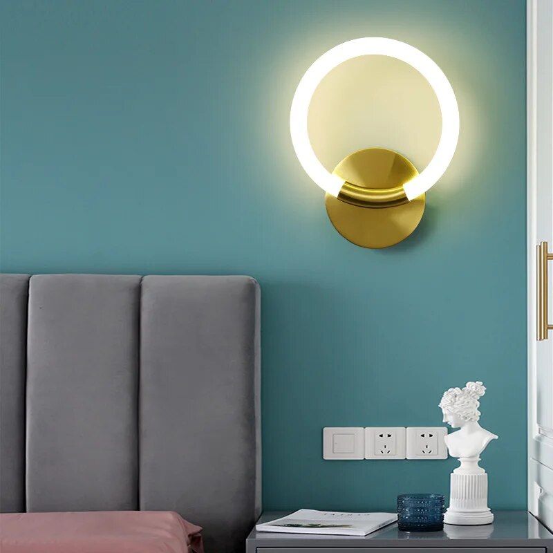 Elegant Minimalist LED Wall Lamps for Modern Home Lighting