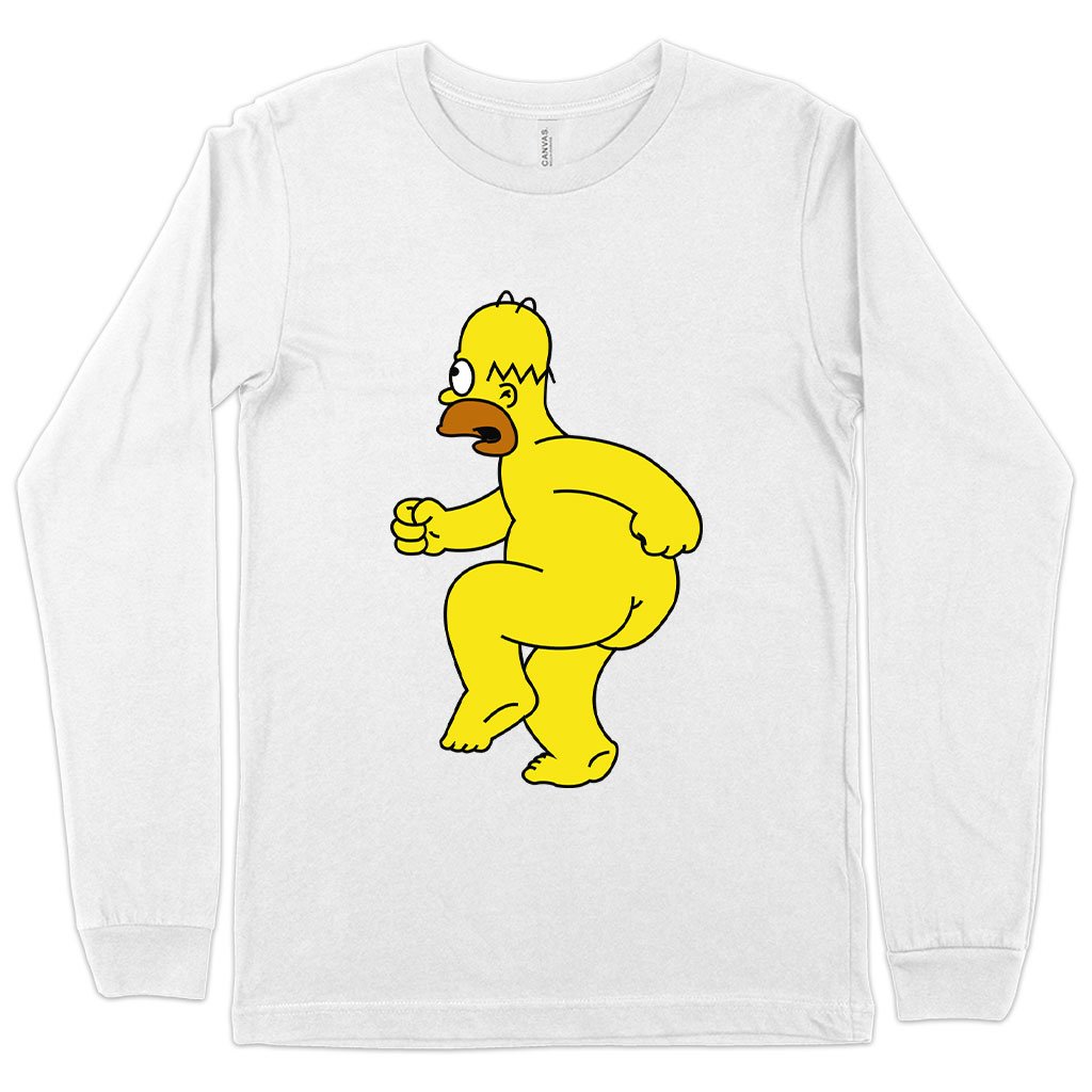 Homer Long Sleeve T-Shirt - Simpsons T-Shirts