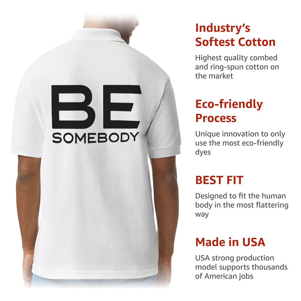 Be Somebody Jersey Sport T-Shirt - Motivational T-Shirt - Cool Printed Sport Tee