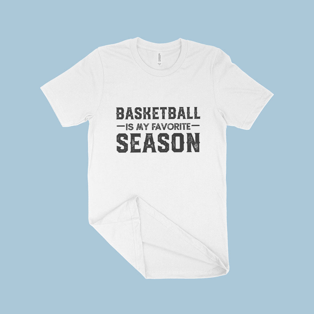 Basketball Season Unisex Jersey T-Shirt Made in USA