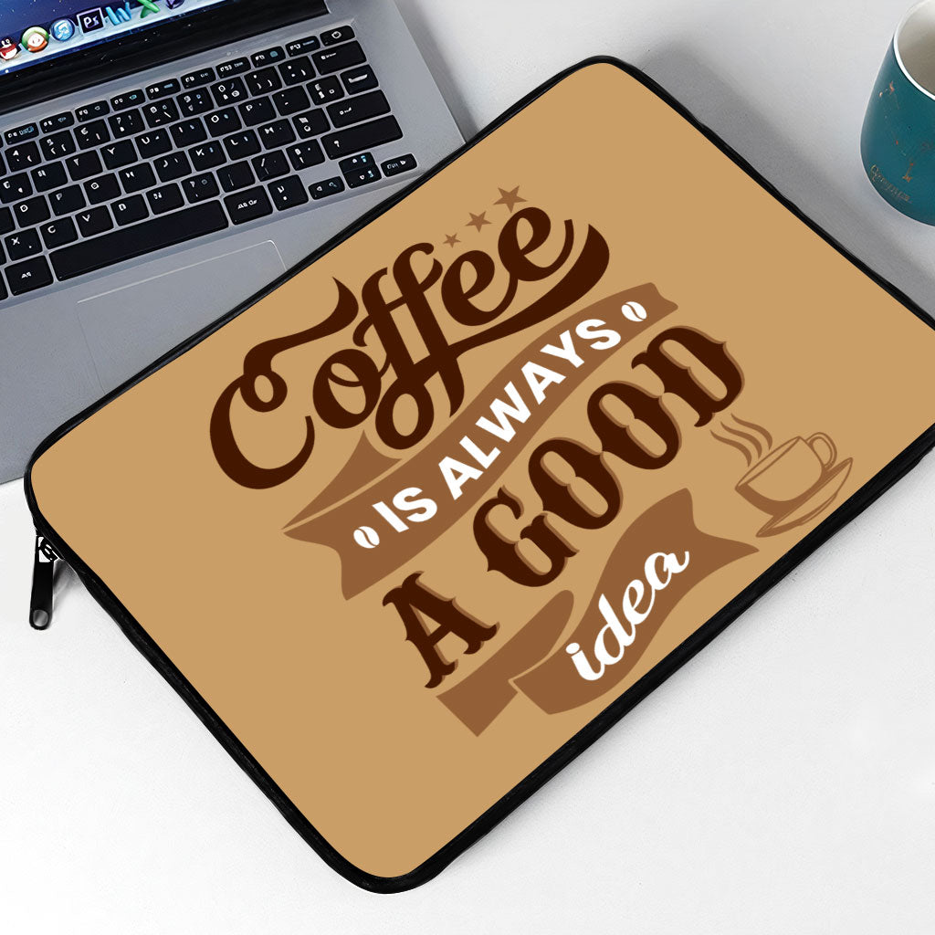 Coffee MacBook Pro 14" Sleeve - Creative Laptop Sleeve - Themed MacBook Sleeve