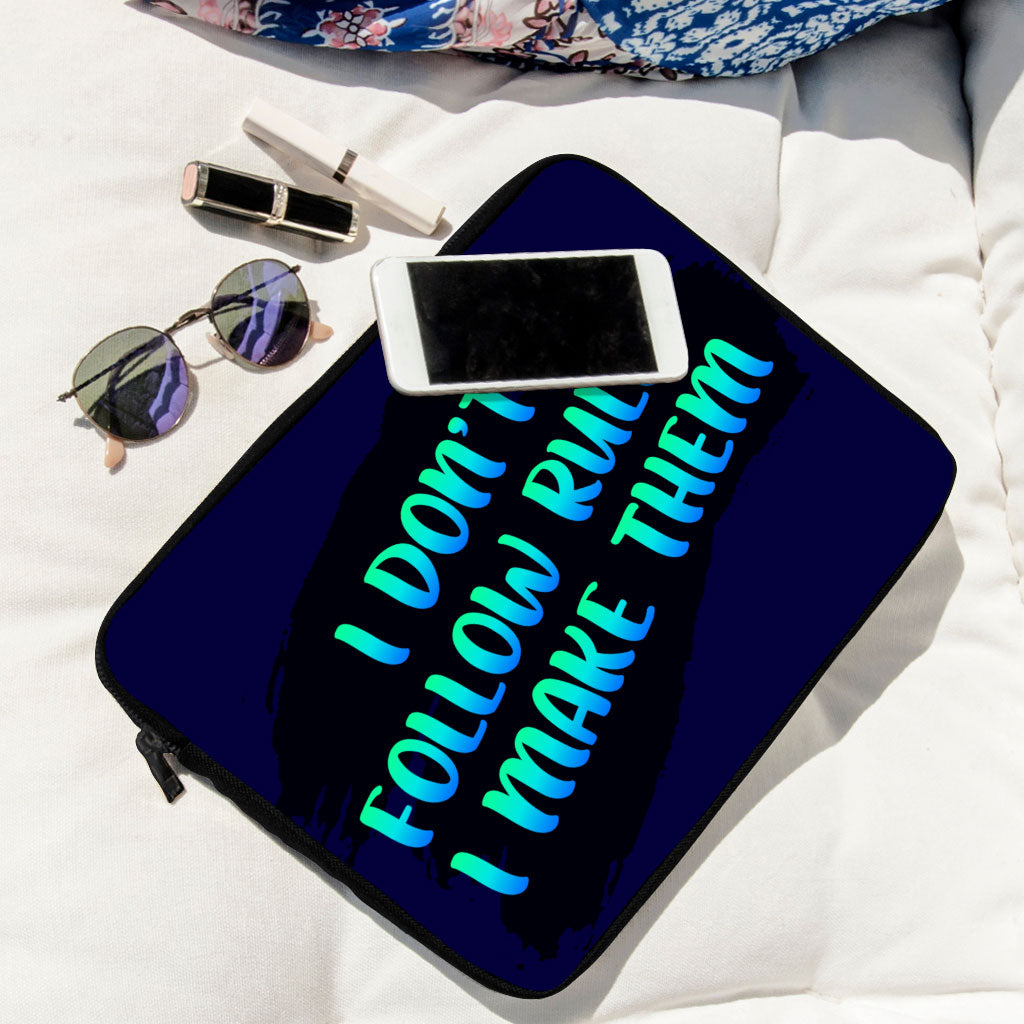 Cool Quote MacBook Pro 16" Sleeve - Printed Laptop Sleeve - Themed MacBook Sleeve