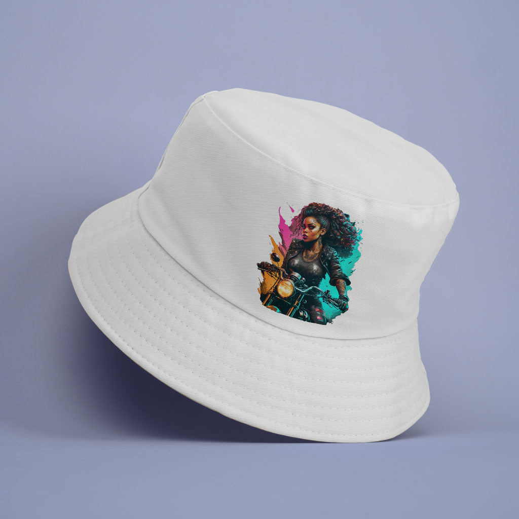 Girl Power Bucket Hat - Unique Hat - Themed Bucket Hat