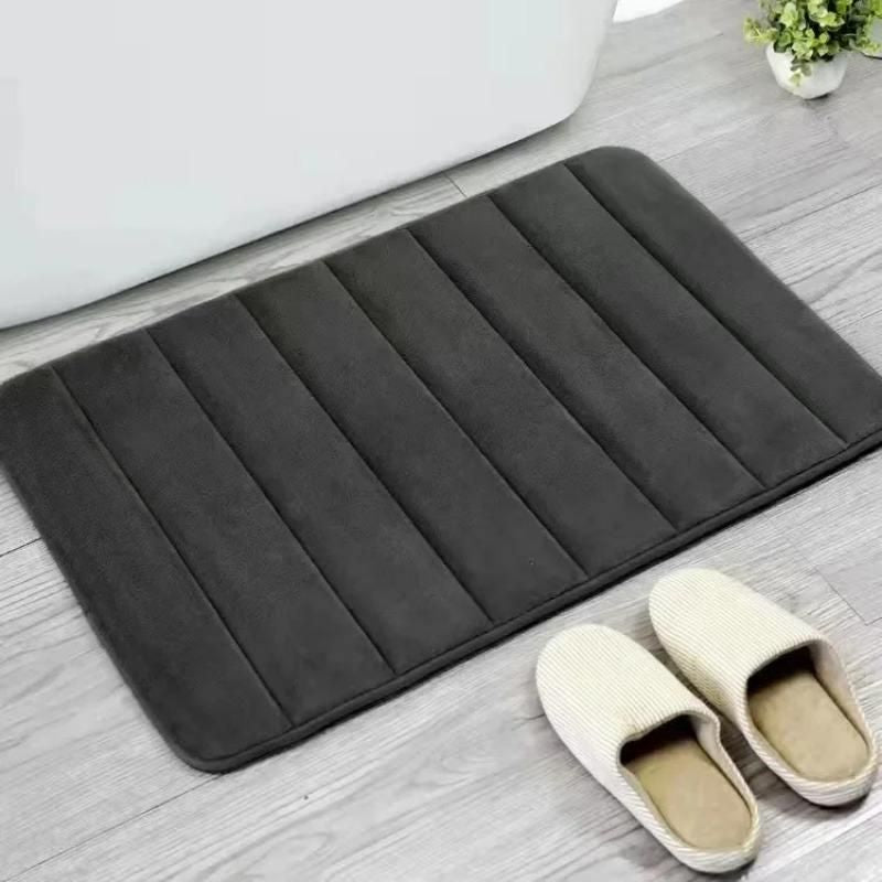 Ultra-Soft Memory Foam Bath Mat: Non-Slip, Super Absorbent Bathroom Rug