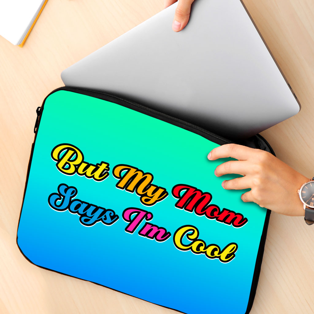 Colorful MacBook Pro 16" Two-Sided Sleeve - Quote Laptop Sleeve - Funny MacBook Sleeve