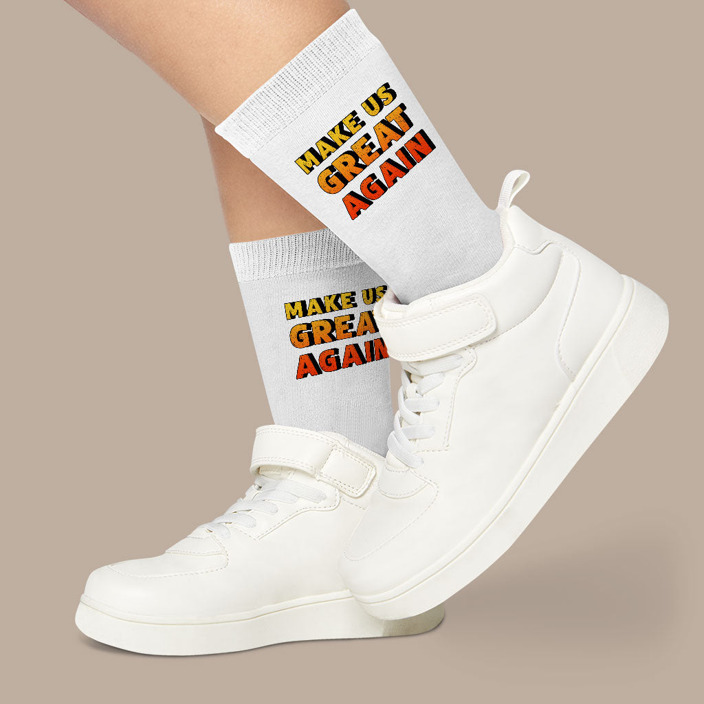 Cool Saying Socks - Cute Novelty Socks - Trendy Crew Socks