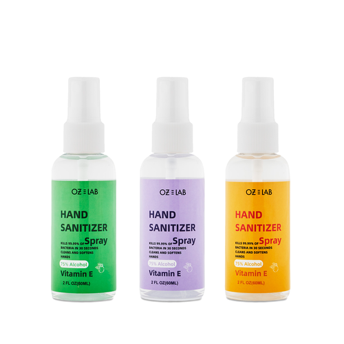 Hand Sanitizer Spray 60mL Set - OZ Labs